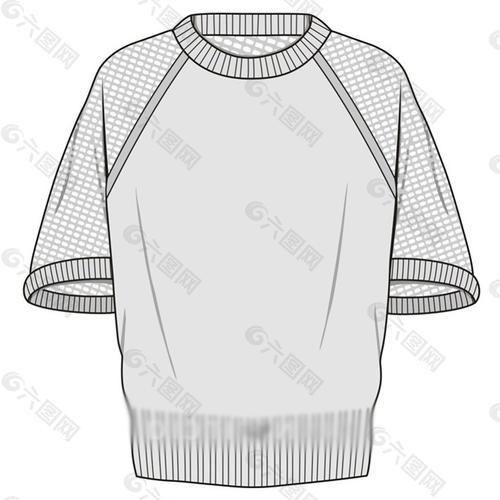 花纹线稿开衫毛衫服装设计(8)产品工业素材免费下载(图片编号:8931697